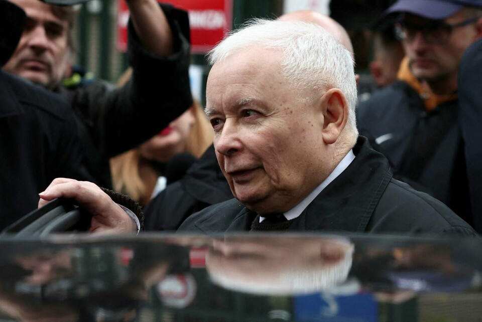 Partileder for regjeringspartiet Lov og rettferdighet, Jaroslaw Kaczynski. Partileder for regjeringspartiet Lov og rettferdighet, Jaroslaw Kaczynski.