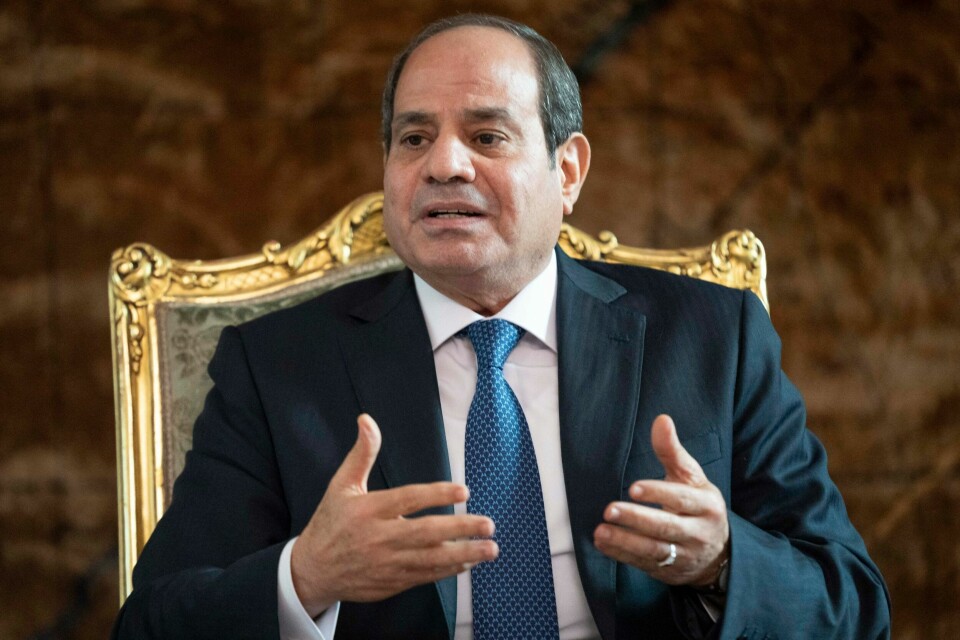 Egypts president Abdel Fattah al-Sisi har gitt klar beskjed om at han ikke ønsker å få flyktninger fra Gaza over grensa. Egypts president Abdel Fattah al-Sisi har gitt klar beskjed om at han ikke ønsker å få flyktninger fra Gaza over grensa.
