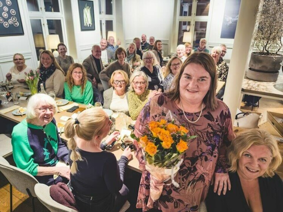 Åtte år som rusfri. Anniken Nordengen fikk både taler og blomster på markeringen. Åtte år som rusfri. Anniken Nordengen fikk både taler og blomster på markeringen.