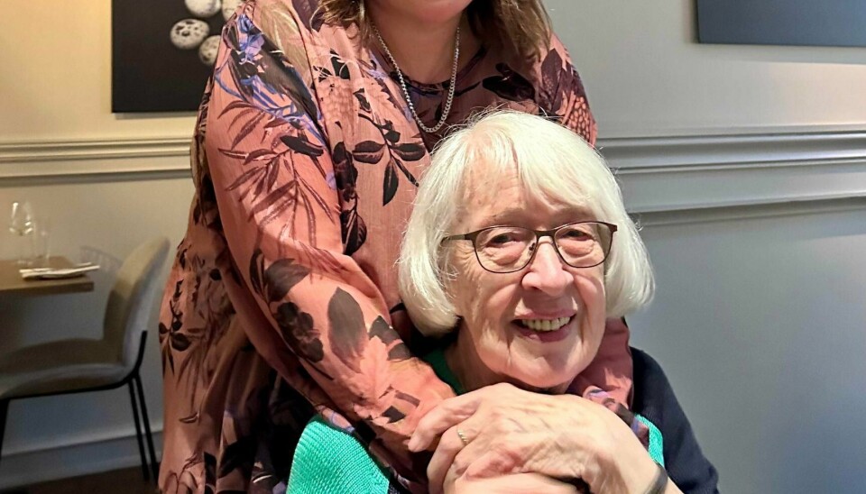 – Berit (89) er en fantastisk dame jeg ble kjent med på =Kaffe for seks år siden. Vi snakker sammen på telefon flere ganger i uka og møtes ofte, sier Anniken Nordengen om sin gode venninne. – Berit (89) er en fantastisk dame jeg ble kjent med på =Kaffe for seks år siden. Vi snakker sammen på telefon flere ganger i uka og møtes ofte, sier Anniken Nordengen om sin gode venninne.