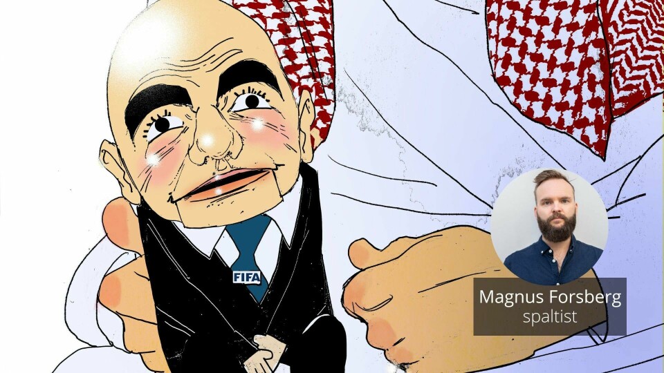 Saudi-Arabias VM-søknad bør bekymre alle de av oss som syns menneskerettigheter er viktig, for menneskerettssituasjonen i Saudi-Arabia er virkelig dyster, skriver vår spaltist Saudi-Arabias VM-søknad bør bekymre alle de av oss som syns menneskerettigheter er viktig, for menneskerettssituasjonen i Saudi-Arabia er virkelig dyster, skriver vår spaltist