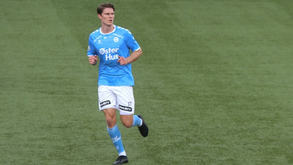 Ingvald Halgunset og Sandnes Ulf tapte mot FFK. Ingvald Halgunset