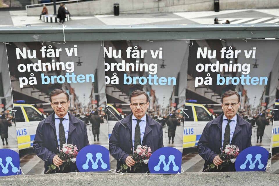 Partiledelsen i Moderaterna uttrykker skepsis mot å dømme unge lovbrytere til å fullføre videregående skole. Partiledelsen i Moderaterna uttrykker skepsis mot å dømme unge lovbrytere til å fullføre videregående skole. Foto: Henrik Montgomery / TT / NTB