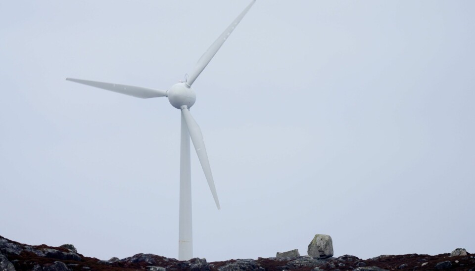 Det er foreslått grunnrenteskatt på landbasert vindkraft i statsbudsjettet for 2024 Nordmenn er blitt meir positive til utbygging av vindkraft på land det siste året, viser tal frå Cicero. Illustrasjonsfoto: Terje Pedersen / NTB