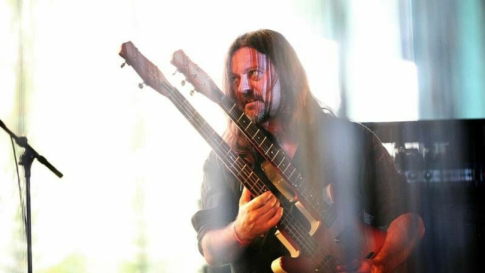 Bent Sæther i Motorpsycho. Her fra Øyafestivalen. Bent Sæther, Motorpsycho. Øyafestivalen 2019