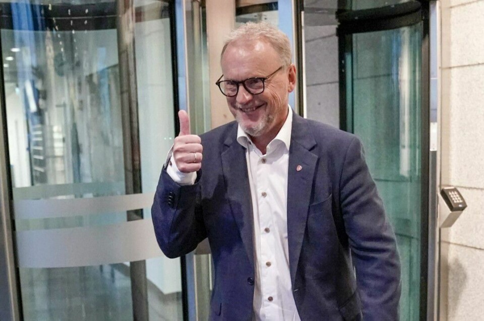 Raymond Johansen forlater politikken og blir generalsekretær i Norsk Folkehjelp. Kommunestyre- og fylkestingsvalg 2023Oslo 20230912. Raymond Johansen i resepsjonen til NRK etter Politisk kvarter. Foto: Stian Lysberg Solum / NTB
