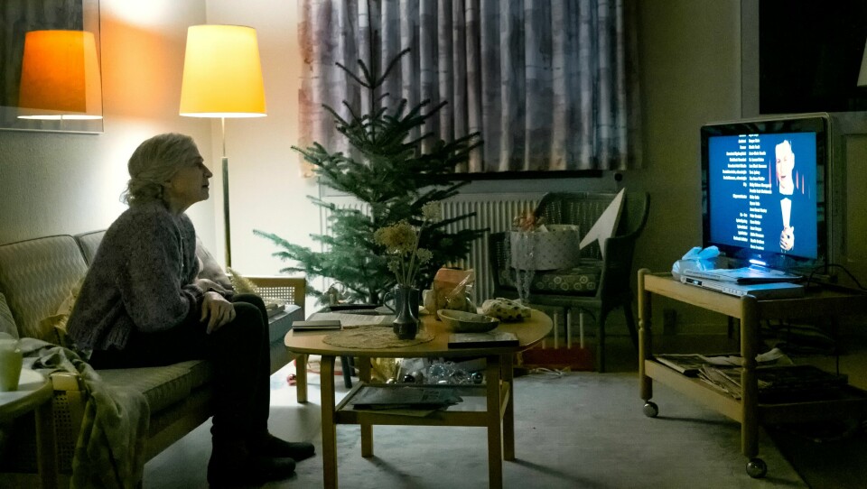 Det er forsøksvis hyggelig på besøksrommet på sykehuset i «Riket Exodus», av Lars von Trier. «Riket Exodus», av Lars von Trier.