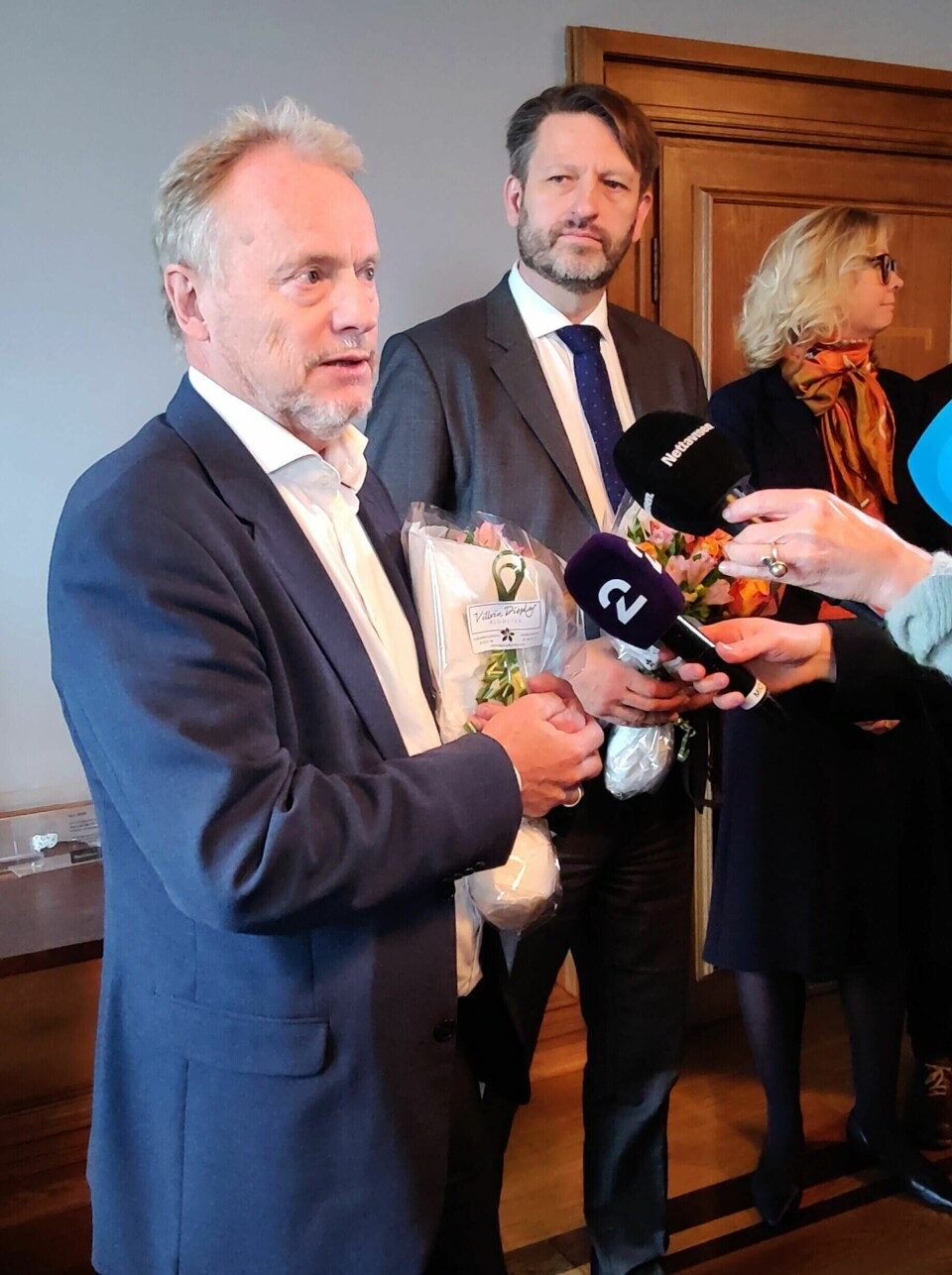 Raymond Johansen tok nok litt mye av medieoppmerksomheten fra den påtroppende Eirik Lae Solberg. Media