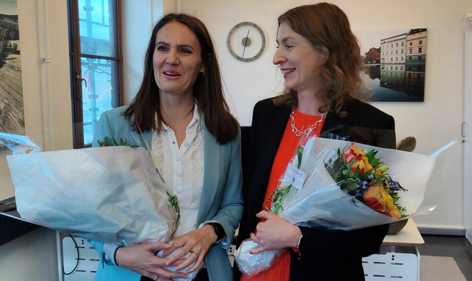 Julie Remen Midtgarden tar over OVK for Sunniva Holmås Eidsvoll. Overtar