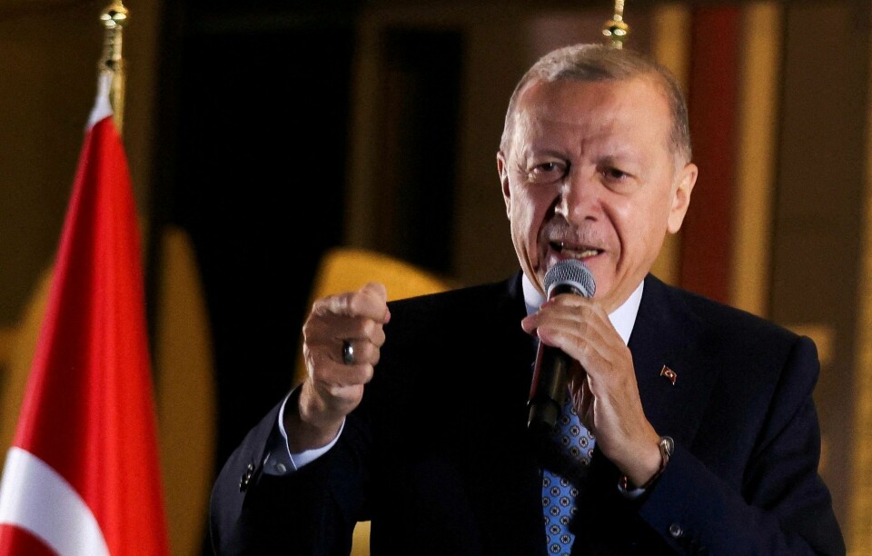 Tyrkias president Recep Tayyip Erdogan. President Erdogan