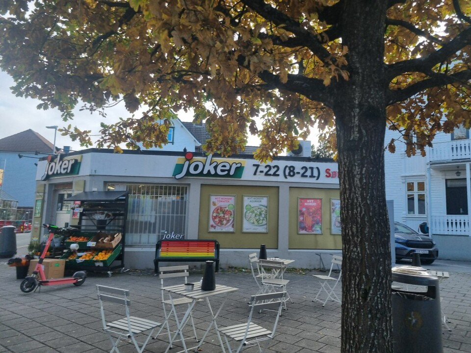 Joker Storhaug ble ranet søndag kveld. De ansatte er preget etter hendelsen, opplyser Joker. Joker Storhaug ble ranet søndag kveld. De ansatte er preget etter hendelsen.