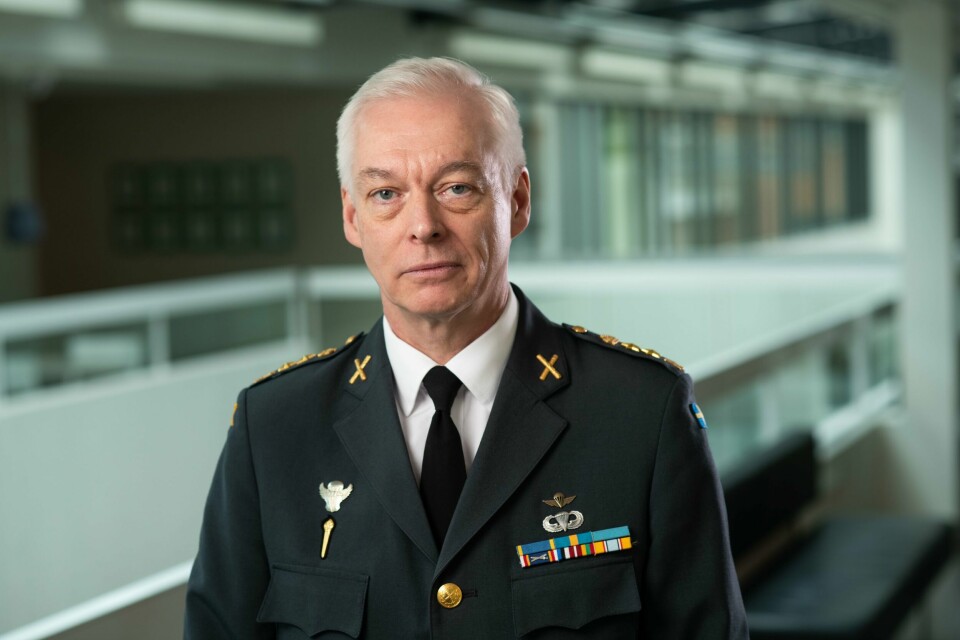 Joakim Paasikivi ved Den svenske försvarshøgskolan analyserer stadig utviklingen i krigen i Ukraina i svenske medier.