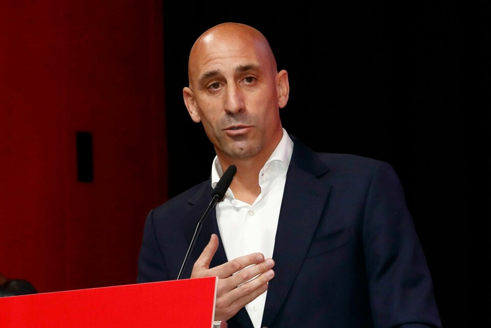 Luis Rubiales er i hardt vær. Luis Rubiales er i hardt vær. Foto: Real Federacion Espanola de Futbol/Europa Press via AP / NTB