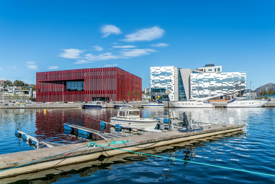 Fra havnen i Sandnes Fra havnen i Sandnes