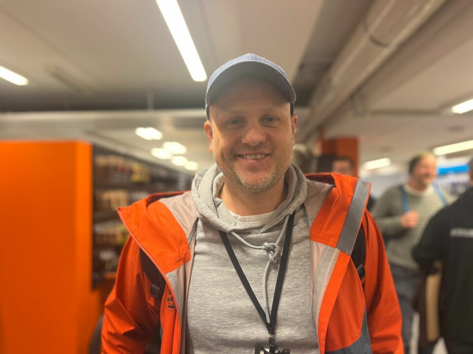 Kenneth Flesjå, rådgiver for vei og trafikk i Stavanger. Åpning av sykkelparkering i Stavanger.