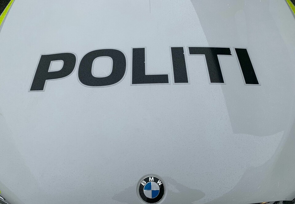 Illustrasjonsfoto Politibil