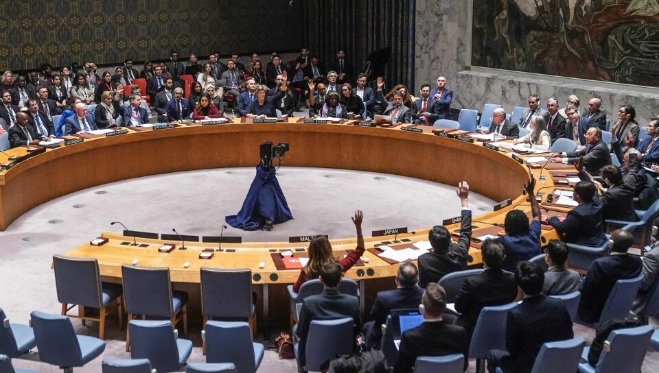 Sikkerhetsrådet møtes onsdag for å stemme over en resolusjon om Gazastripen. Sikkerhetsrådet har gjort fire mislykkede forsøk de siste par ukene på å enes om en Gaza-resolusjon. Foto: Bebeto Matthews / AP / NTB