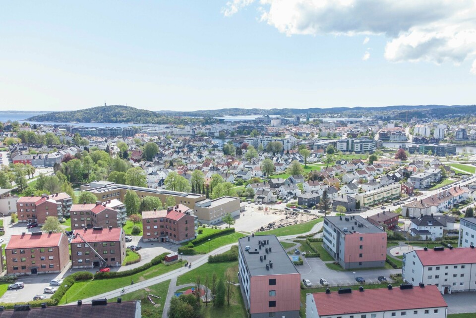 Regjeringen får flertall for å gjennomføre folkeavstemning i Kristiansand om oppsplitting av kommunen. Det er fortsatt et stort lokalt utbrudd på gang i Kristiansand. Foto: Tor Erik Schrøder / NTB