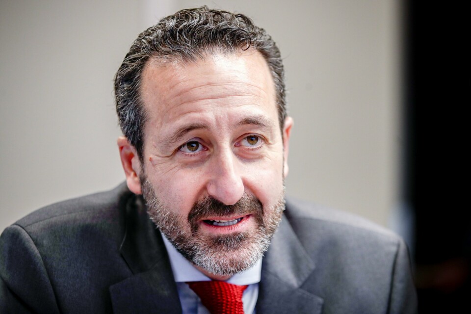 Omfanget av lidelsene som sivilbefolkningen på Gazastripen blir utsatt for, ligner ingenting av det Røde Kors har sett der i tidligere kriger, sier direktør Robert Mardini i Den internasjonale Røde Kors-komiteen (ICRC). Omfanget av lidelsene som sivilbefolkningen på Gazastripen blir utsatt for, ligner ingenting av det Røde Kors har sett der i tidligere kriger, sier direktør Robert Mardini i Den internasjonale Røde Kors-komiteen (ICRC). Foto: Emilie Holtet / NTB