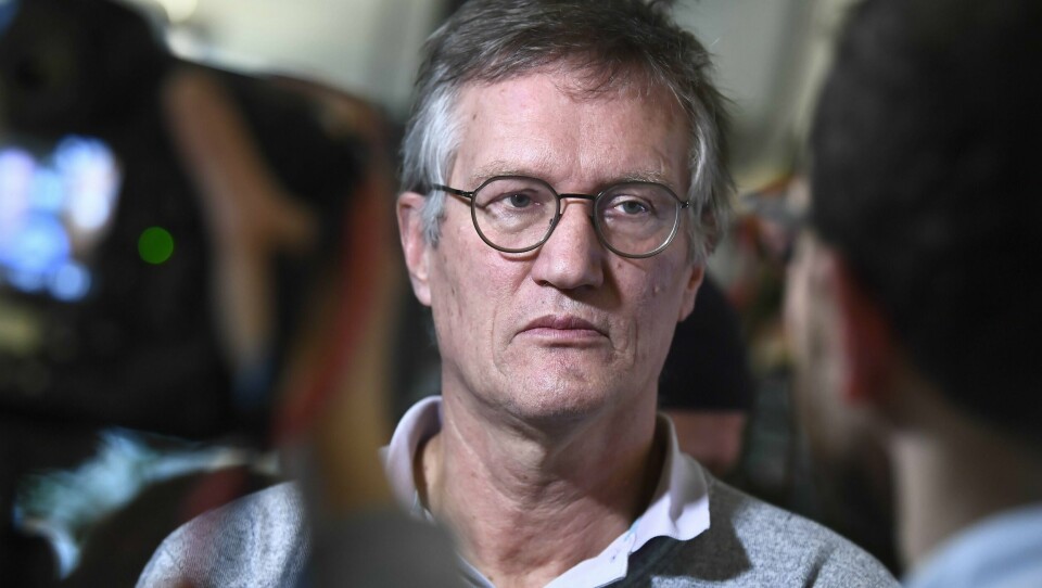 Det stormet ofte rundt daværende statsepidemiolog i Sverige, Anders Tegnell, under koronapandemien.