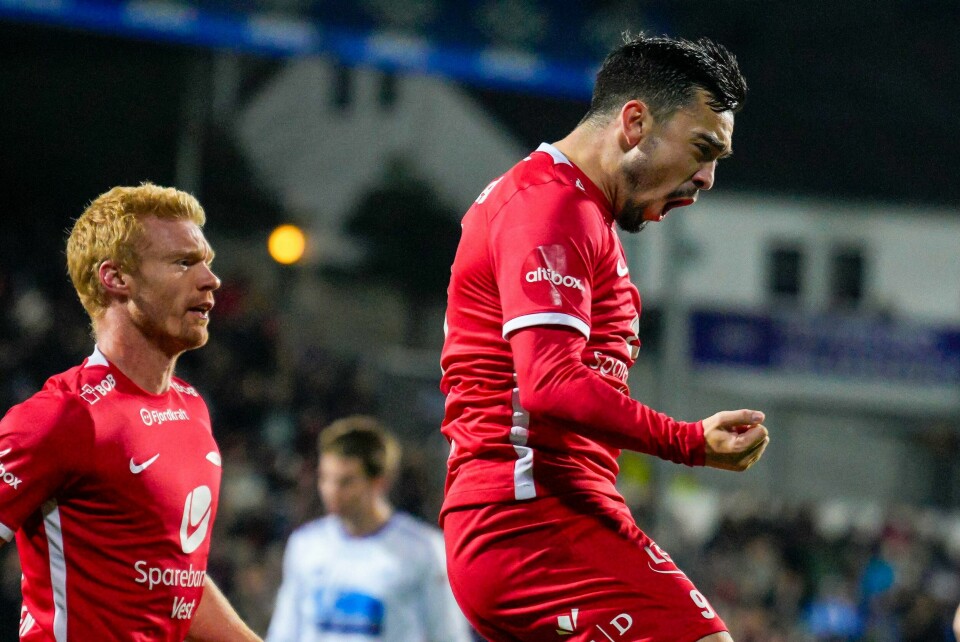 Niklas Castro scoret for Brann mot Haugesund lørdag Niklas Castro scoret for Brann mot Haugesund lørdag.Foto: Jan Kåre Ness / NTB