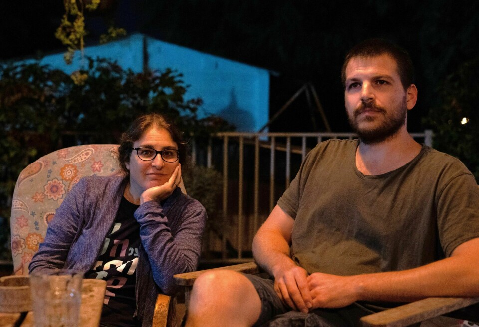 Fire av familiemedlemmene til Irit og Barak Munder ble kidnappet da Hamas angrep en kibbutz 7. oktober. Fire av familiemedlemmene til Irit og Barak Munder ble kidnappet da Hamas angrep en kibbutz 7. oktober.