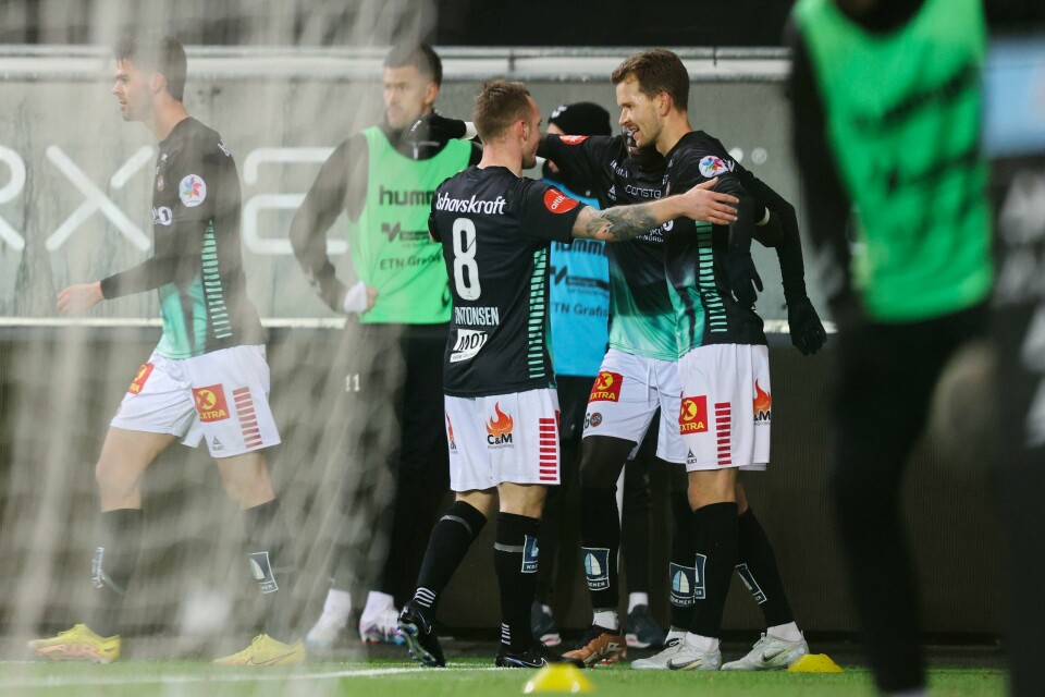 Vegard Erlien scoret igjen i Eliteserien søndag. Vegard Erlien scoret igjen i Eliteserien søndag. Foto: Trond R. Teigen / NTB