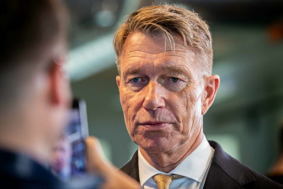 Energiminister Terje Aasland (Ap) har hatt besøk av sinte ordførere og næringslivsledere fra strømområde NO2. leder