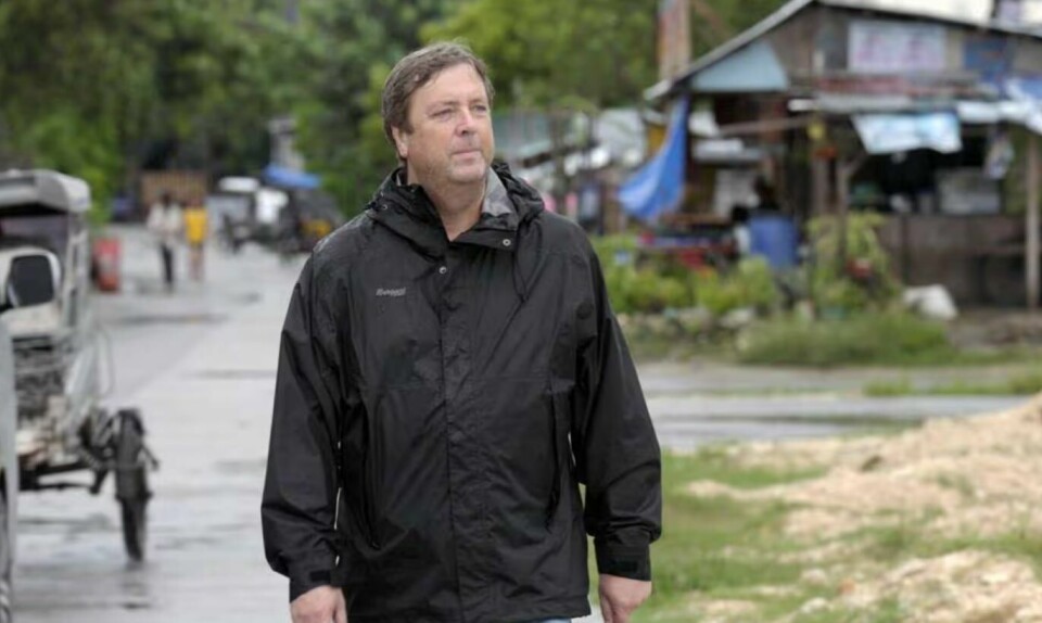 Tore Strømøy drar til Filippinene under arbeidet med sin siste dokumentarserie. Tore Strømøy drar til Filippinene under arbeidet med sin siste dokumentarserie