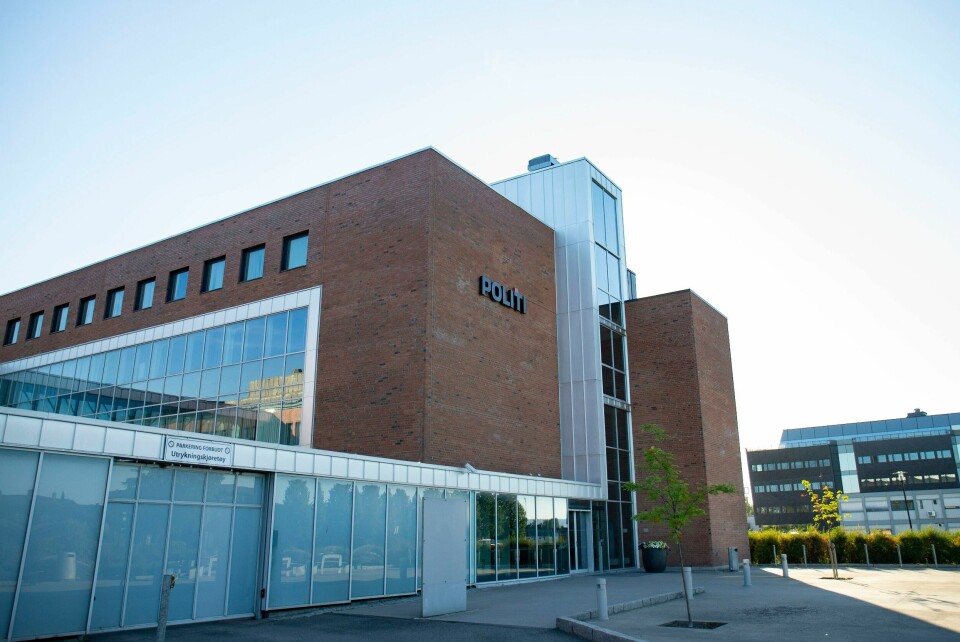 Fredrikstad-mannen ringte til politistasjonen på Lillestrøm. Under samtalen skal han ifølge politiet ha truet med å drepe saksbehandleren som var ansvarlig for hans sak på avdeling for førerkort. Lillestrøm 20180715.Lillestrøm Politistasjon.Foto: Fredrik Hagen / NTB