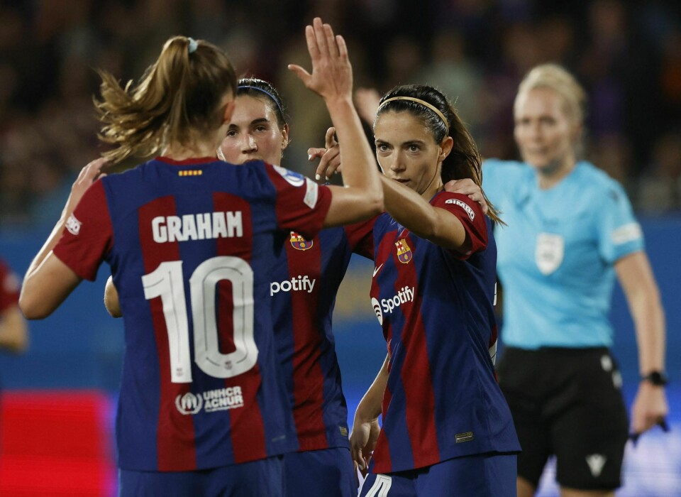 Caroline Graham Hansens suksess i Barcelona fortsetter. Caroline Graham Hansens suksess i Barcelona fortsetter.