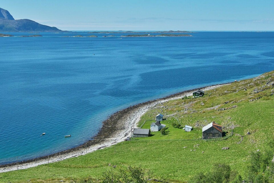 Sommeridyll i Finnvika på Ringvassøya. Sommeridyll i Finnvika på Ringvassøya.