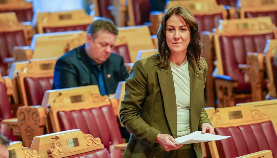 Arbeids- og inkluderingsminister Tonje Brenna (Ap) sier det uansett skal lønne seg å være i jobb. Arbeids- og inkluderingsminister Tonje Brenna i muntlig spørretime i Stortinget. Foto: Terje Bendiksby / NTB
