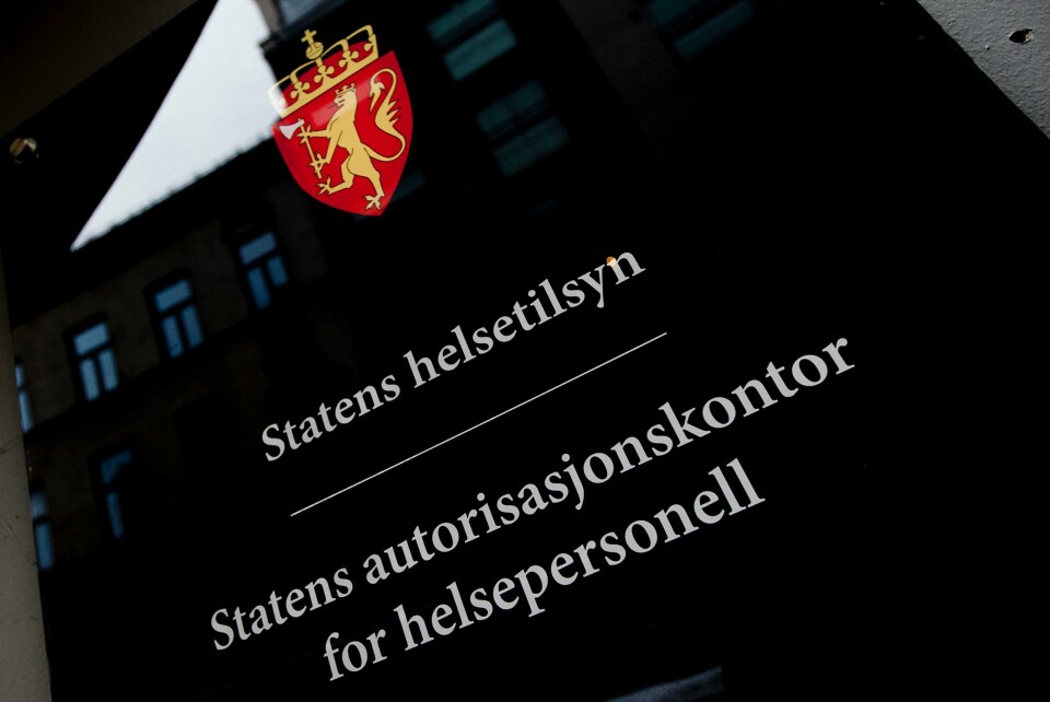 Statens helsetilsyn.