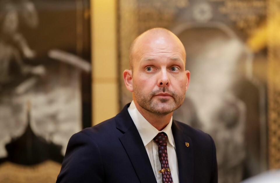 Sindre Martinsen-Evje fra Arbeiderpartiet blir ny fylkesordfører i Østfold. Sindre Martinsen-Evje fra Arbeiderpartiet blir ny fylkesordfører i Østfold.Foto: Vidar Ruud / NTB