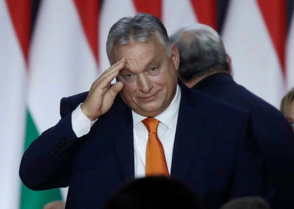 Ungarns statsminister Viktor Orban (bildet) øker innsatsen for å få det han ønsker av EU, mener ekspert.