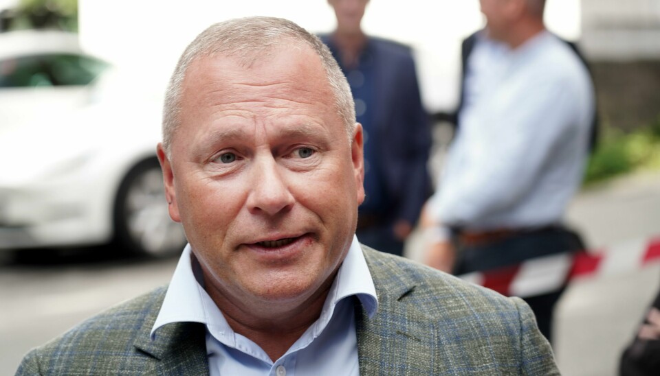 Hvorfor bruke spade når man kan sette Nikolai Tangen inn i gravemaskinen som heter Statens pensjonsfond utland, spør vår kommentator. .