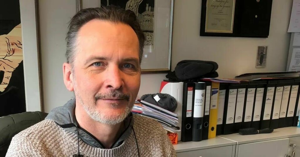 Forbundssekretær i Norsk Arbeidsmandsforbund, Terje Mikkelsen. Forbundssekretær i Norsk Arbeidsmandsforbund, Terje Mikkelsen.