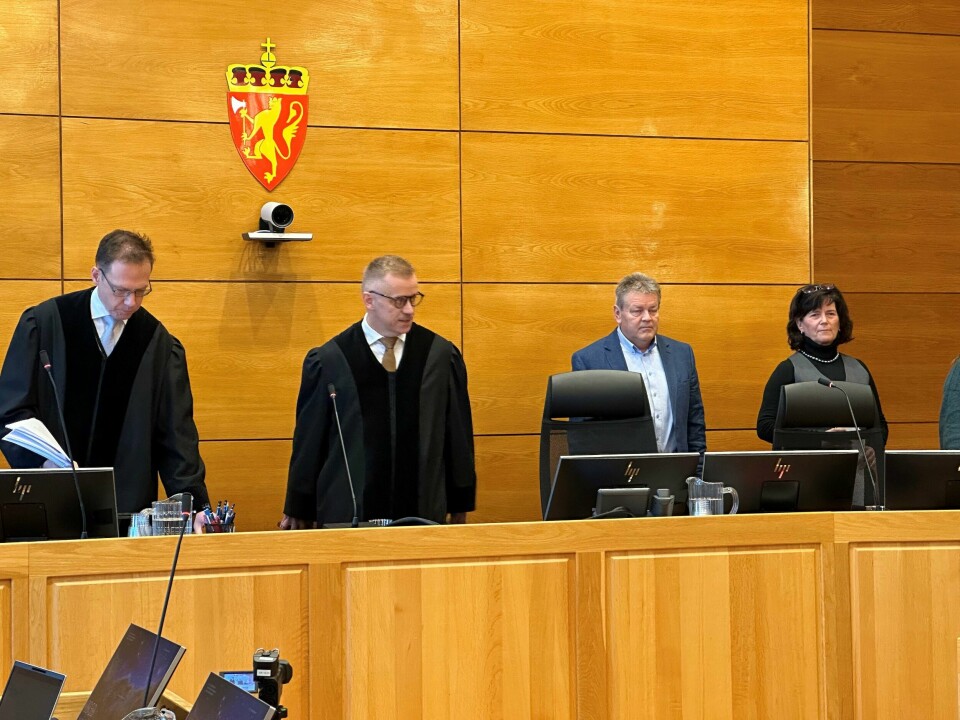 Lagdommer Jarle Golten Smørdal leser i dag opp dommen i saken der Johnny Vasbakk er tiltalt for drapet på Birgitte Tengs. Lagdommer Jarle Golten Smørdal leser i dag opp dommen i saken der Johnny Vasbakk er tiltalt for drapet på Birgitte Tengs.