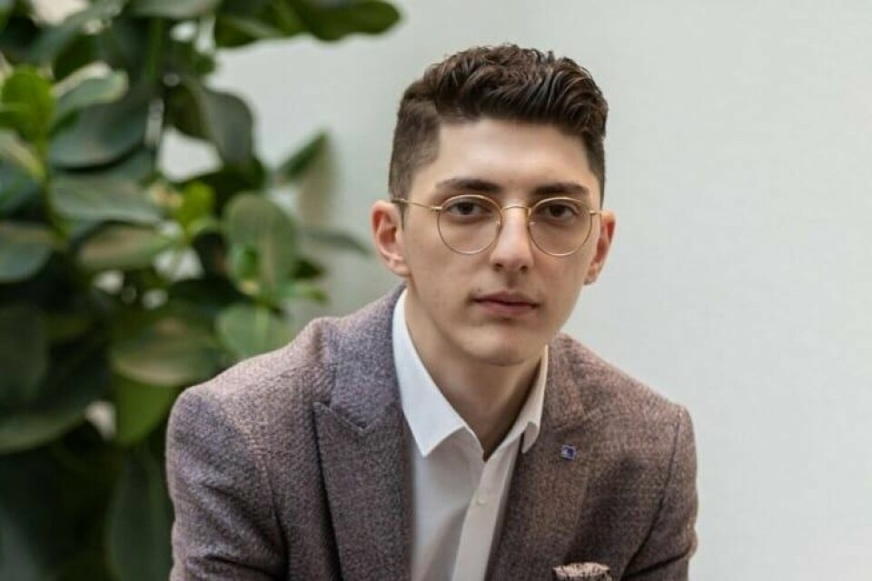 Mehmet Kaan Inan (H) raser mot Arbeiderpartiets forslag. Mehmet Kaan Inan