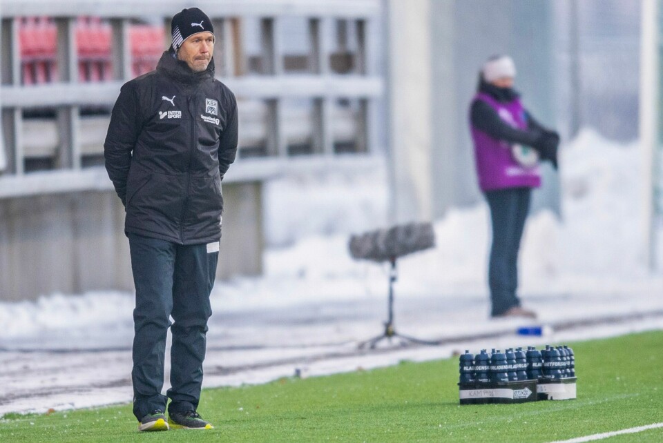 Amund Skiri har fått treårskontrakt i Kristiansund. Amund Skiri har fått treårskontrakt i Kristiansund. Foto: Annika Byrde / NTB