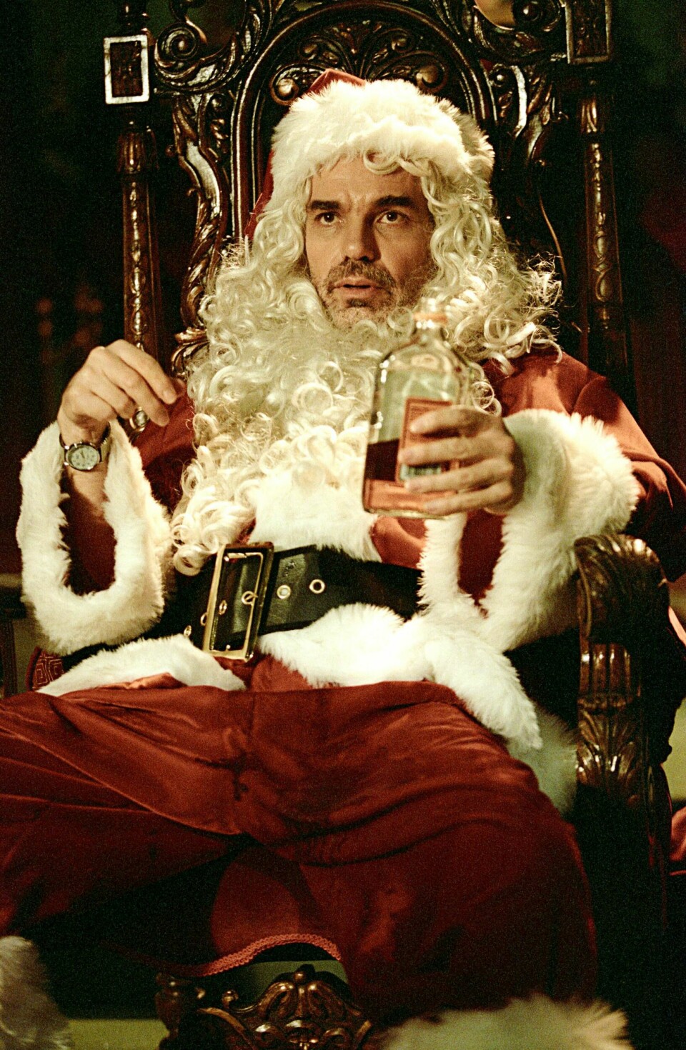 20 år etter premieren byr «Bad Santa» stadig på en av de minst ålreite julenissene i filmhistorien, spilt av Billy Bob Thornton. 20 år etter premieren byr «Bad Santa» stadig på en av de minst ålreite julenissene i filmhistorien, spilt av Billy Bob Thornton.