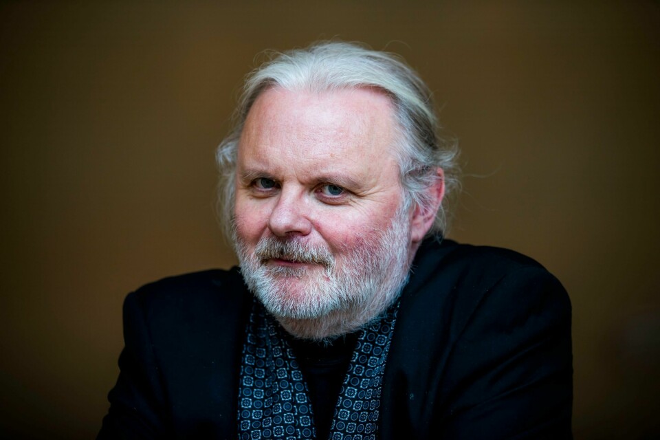 Jon Fosse holder torsdag ettermiddag sin Nobelforelesning i Stockholm i forbindelse med at han mottar Nobels litteraturpris 2023. Regjeringen gjør stas på den ferske nobelprisvinneren Jon Fosse ved å opprette et årlig stipend og et foredrag i hans navn. Foto: Håkon Mosvold Larsen / NTB