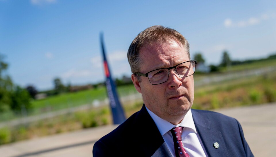 Forsvarsminister sier han vil samarbeide med politiet om de tar kontakt i saken om partifelle Ola Borten Moe. Forsvarsminister sier han vil samarbeide med politiet om de tar kontakt i saken om partifelle Ola Borten Moe. Foto: Fredrik Varfjell / NTB