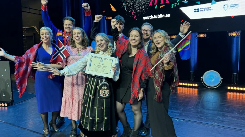 Tromsø Ungdomsråd kunne 27. november feire at kommunen fikk Europeisk Ungdomshovedstad i 2026. Tromsø Ungdomsråd kunne 27. november feire at kommunen fikk Europeisk Ungdomshovedstad i 2026.
