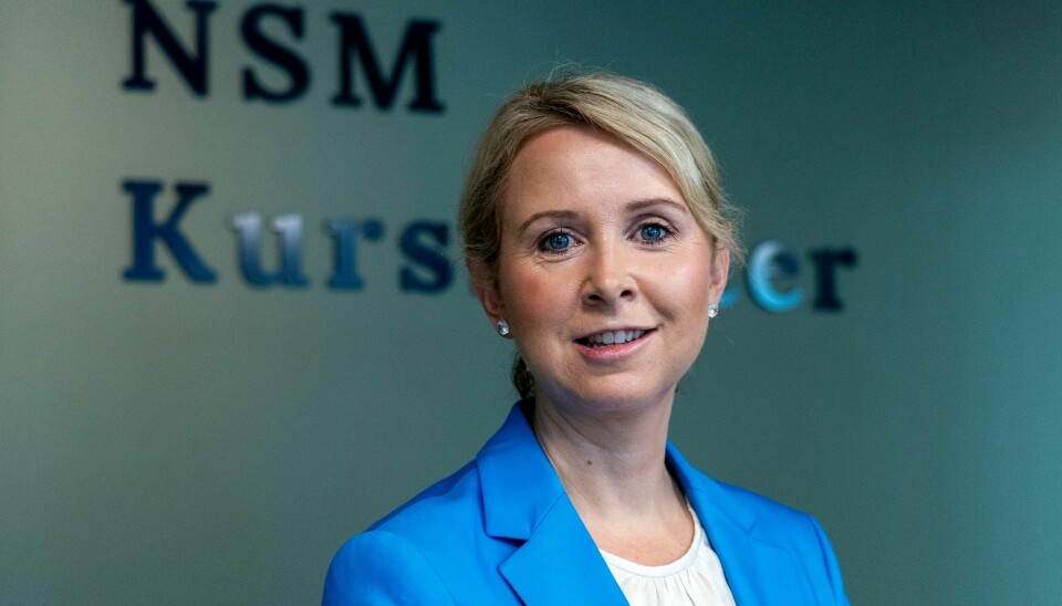 Direktør i NSM Sofie Nystrøm går på dagen. .
