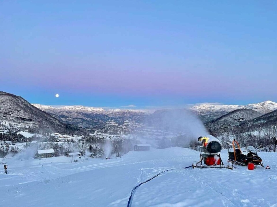 Det meldes om gode forhold ved Sauda Skisenter. Det meldes om gode forhold ved Sauda Skisenter.