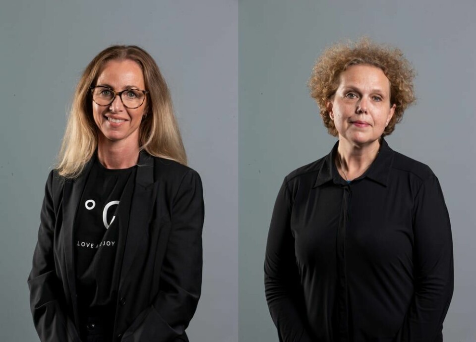Trine Nordby Skjellestad (t.v.) og Ane Stavrum. Skjellestad tv. og Stavrum th.