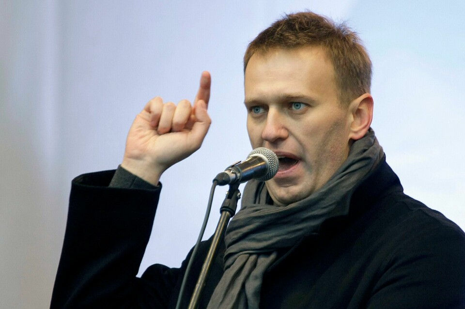 Aleksej Navalnyj, her fra 2011. Aleksej Navalnyj, her fra 2011.