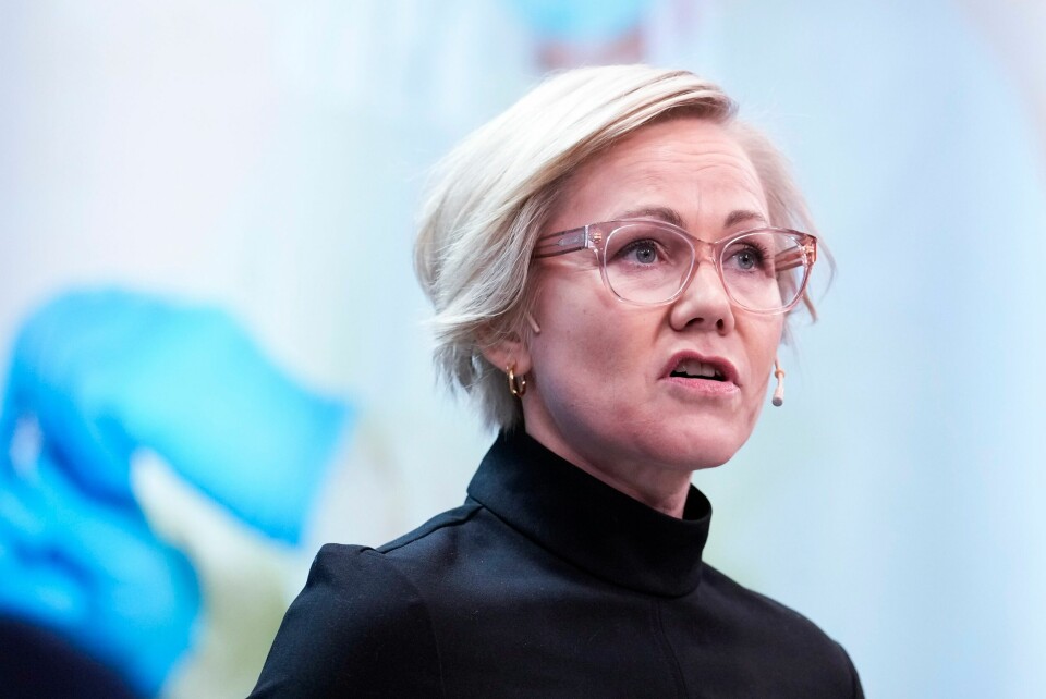 Helse- og omsorgsminister Ingvild Kjerkol er i Lofoten tirsdag. Helse- og omsorgsminister Ingvild Kjerkol skal legge fram Nasjonal helse- og samhandlingsplan etter nyttår. Foto: Javad Parsa / NTB